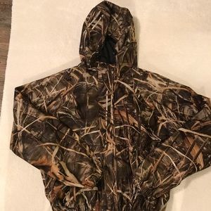 Reahead camouflage water resistant windbreaker